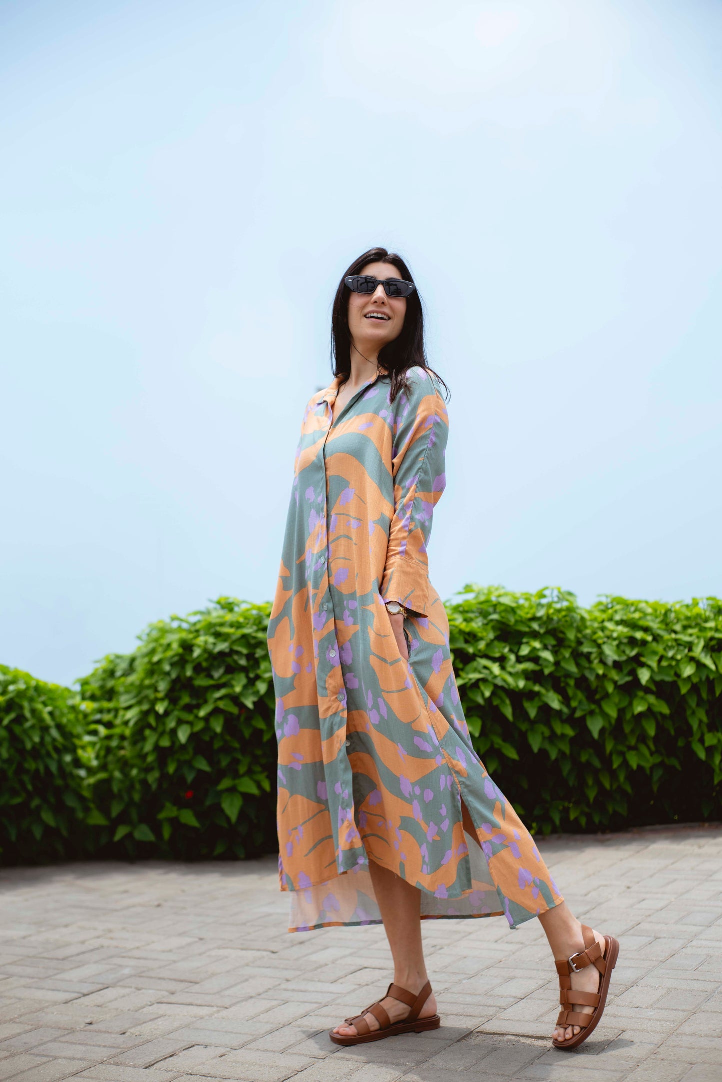 Vestido Camisero largo