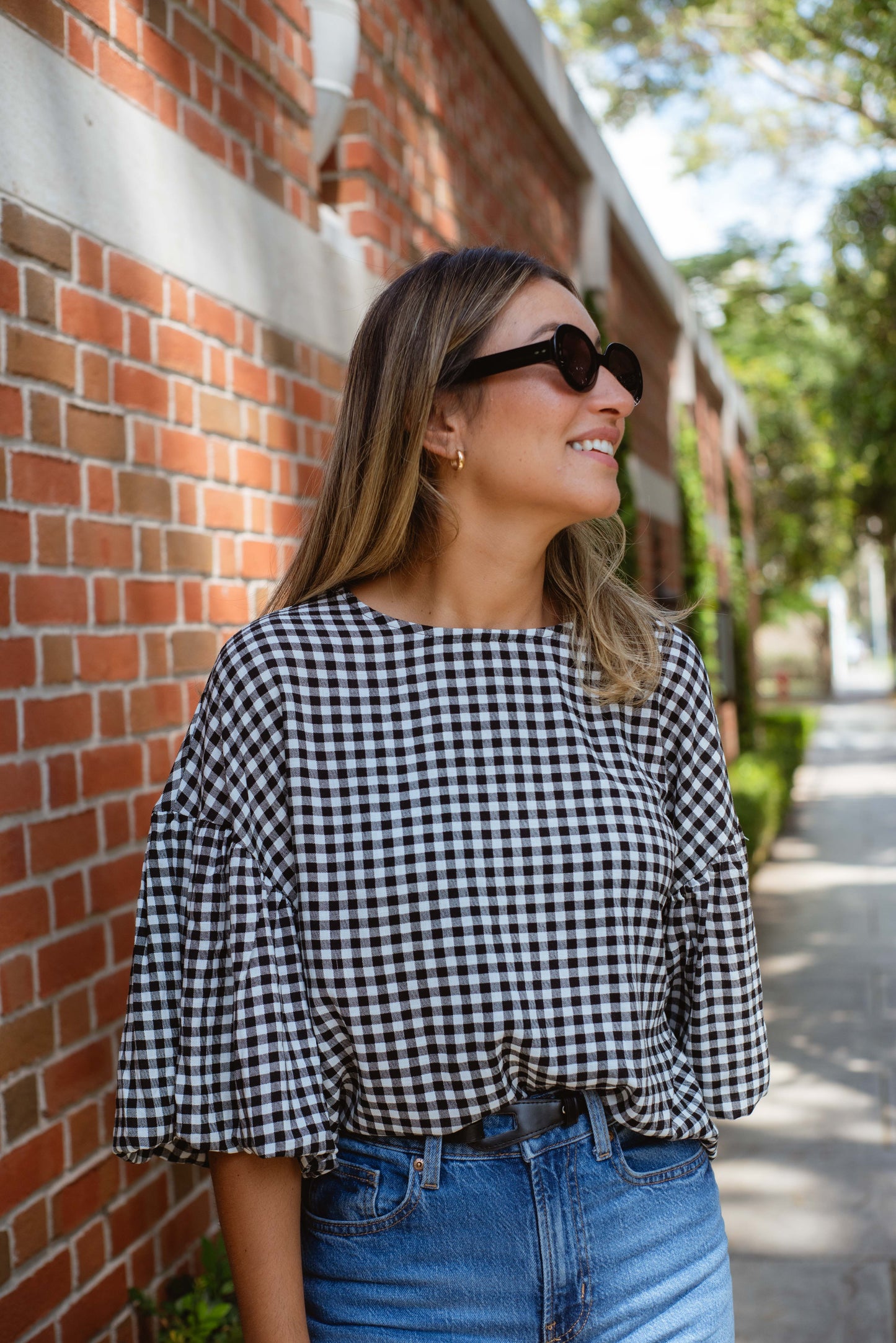 Blusa escocesa